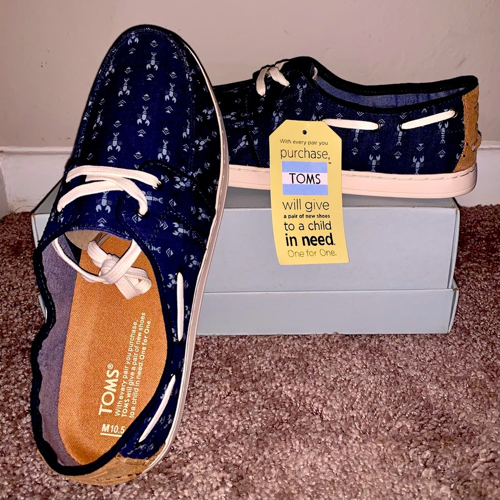 Men’s Toms Culver Navy Lobsters